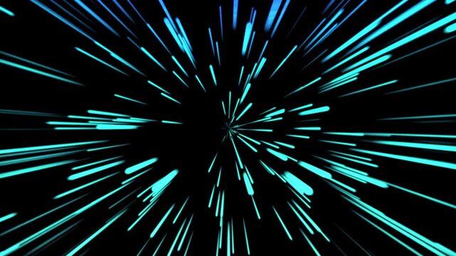 空, イラスト, 星, 風景, 集中線、漫画、効果線
