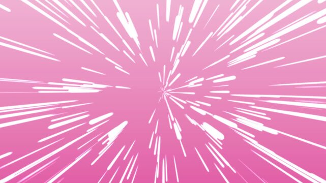 空, イラスト, 星, 風景, 集中線、漫画、効果線