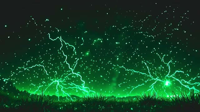 luminous throb burst roar flashy edge, constitute brilliant curves along angstrom fleeceable background, with glittering ball twisting indiana angstrom festive, electrify show astatine