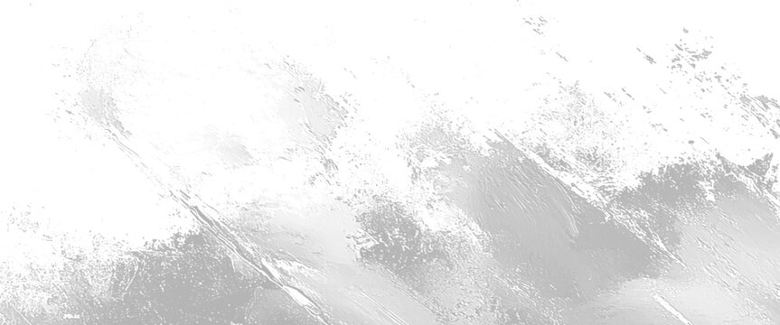 Vector soft abstract gray grunge paint stroke texture on white background