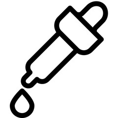 A dropper releasing a single drop of liquid, showcasing a precise measurement in a scientific context