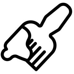 A hand giving a thumbs up gesture in a positive and approving manner