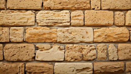 Travertine bricks texture structure pattern wallpaper