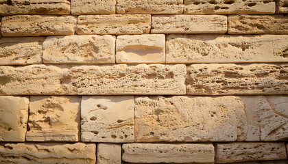 Travertine bricks texture structure pattern wallpaper