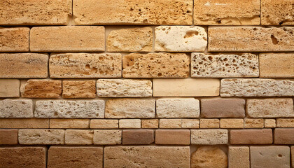 Travertine bricks texture structure pattern wallpaper