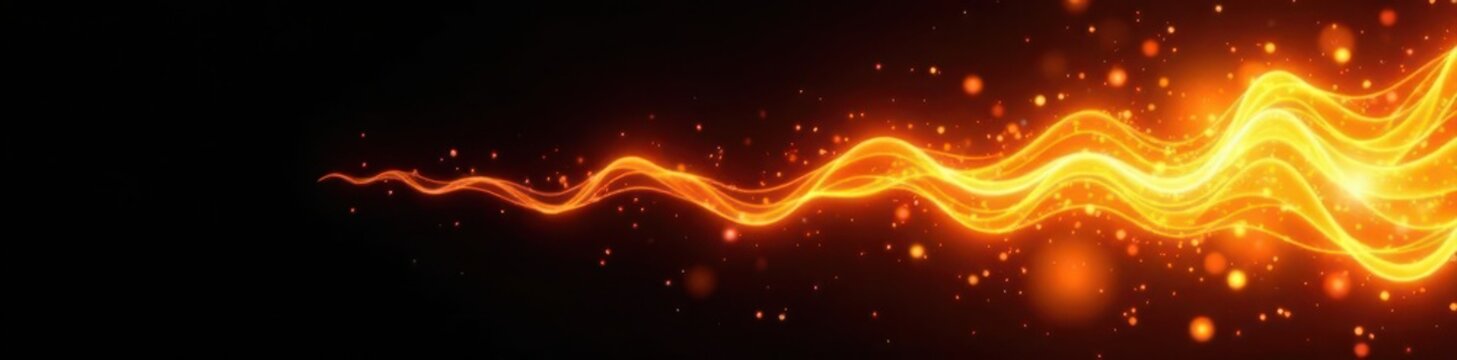 Fiery orange and yellow muzzle flash, sharp detail, black backdrop , dynamic, sharp, discharge