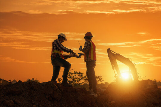 construction worker on contruction site