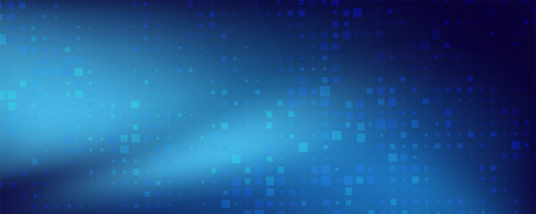 Obraz premium Abstract Digital Technology Futuristic Background. Square Pixels Halftone Pattern Tech Mosaic. Technology or Science Research Presentation Backdrop. eps10