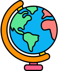 World Globe Icon
