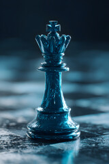 Digital Chess King Strategy in a Futuristic World