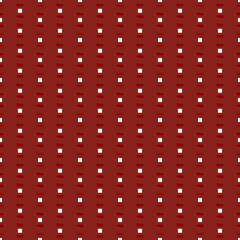 Elegant pattern abstract shapes seamless background geometric design modern textile fabric swatch, paper, wallpaper print. Vector graphic illustration digital image. Vintage festive red, white color.