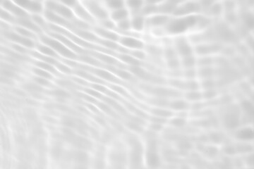 Abstract white transparent water shadow surface texture natural ripple background