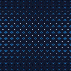 Elegant pattern abstract shapes seamless background geometric design modern textile fabric swatch, paper, wallpaper print. Vector graphic illustration digital image. Vintage white, halftone blue color