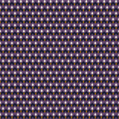 Elegant pattern abstract shapes seamless background geometric design modern textile fabric swatch, paper, wallpaper print. Vector graphic illustration digital image. Vintage orange, white, blue color.