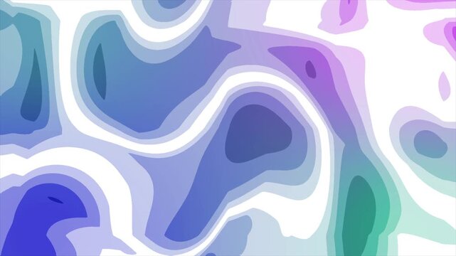 Motion liquid moving through bubbles like an alien organism.