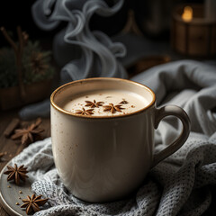 Hot Spiced Milk with Cinnamon and Cloves &ndash; Cozy Winter Bedtime Drink