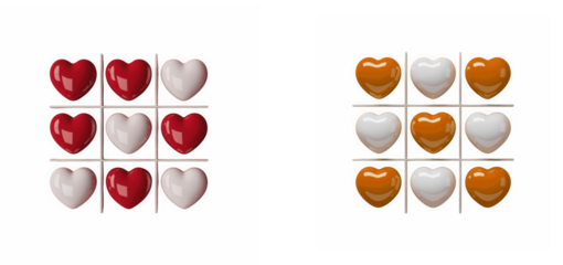 Heart emoji illustration set, Love reaction icon collection, Cute heart symbols pack