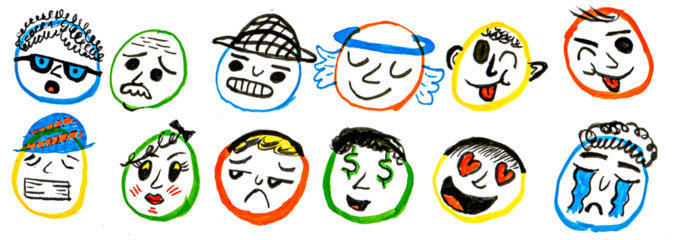 Doodle Rock Punk Tattoo Icons emo Set – Grunge Y2K Vector Elements	