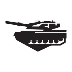 military tank vector silhouette clip art logo design illustration icon collection