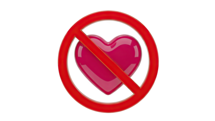 No Heart Symbol