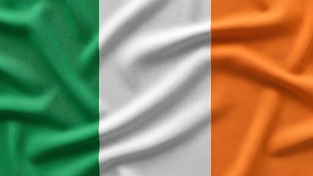 St patrick's day irish flag green white orange celebration background