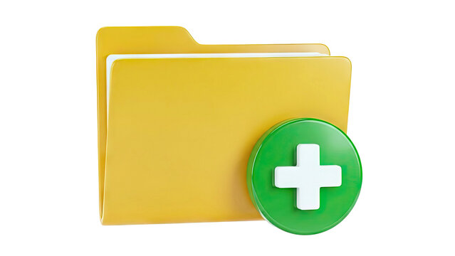 Folder with Add Icon