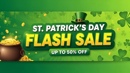 St patrick's day flash sale up to 50 off lucky deals for green day celebrations