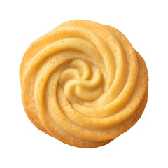 Fototapeta premium PNG Swirled butter cookie delight