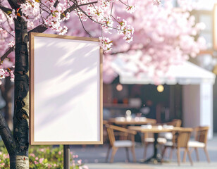 SAKURA MOCK UP サクラ　看板