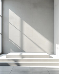 Clean Studio Gray Background