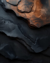 Dark Moody Luxury Abstract