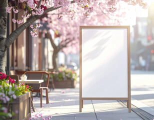 SAKURA MOCK UP サクラ　看板