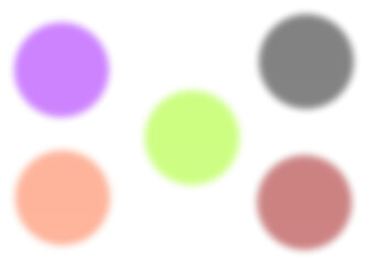 Soft Blurred Pastel Color Dots &ndash; Minimal Abstract Background with Gentle Tones