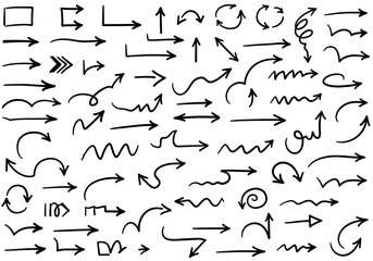 hand drawn arrows