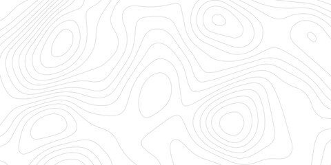 Abstract topographic wavy patterns design. seamless flowing curve lines on white background. minimal contour line art pattern. terrain lines background. elevation contour map inspired vector design. © Vector man