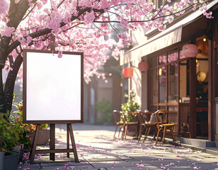 SAKURA MOCK UP サクラ　看板