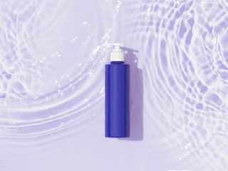 a product placed in a sunny space