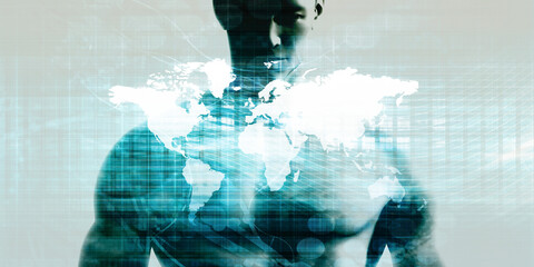 Science Industry Copyspace Backdrop