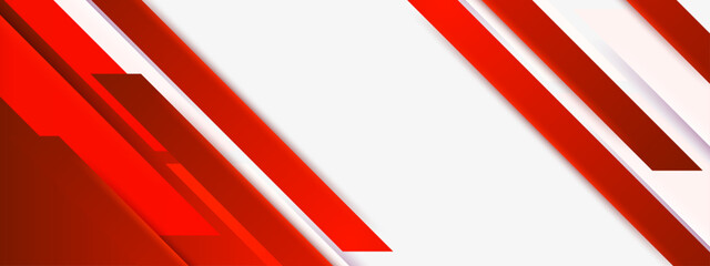 Abstract background with red and white diagonal lines perfect for modern design projects, banners, presentations, and website backgrounds. Allow creativity. © SyahCreation