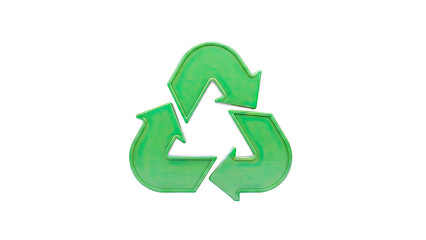 Green Recycling Symbol