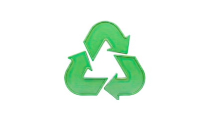 Green Recycling Symbol