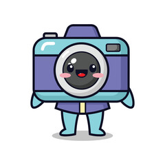 Camera Character Illustration Design