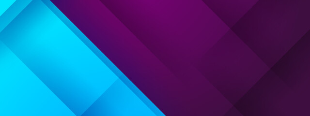 Obraz premium Abstract geometric design in blue and purple hues. Suitable for backgrounds, posters, websites, and digital presentations. Ideal for modern concepts.