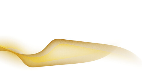 Soft Gold Gradient Transparent Wave Background. Colorful Flowing Wavy Smoke Lines. Modern Trendy design in Vector Illustration