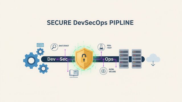 Comprehensive DevSecOps pipeline with integrated security measures throughout software development
