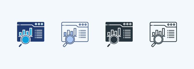Monitoring  Multiple Style Icon Collection