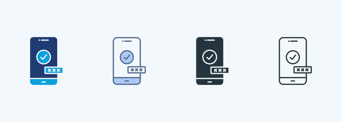 Authentication  Multiple Style Icon Collection