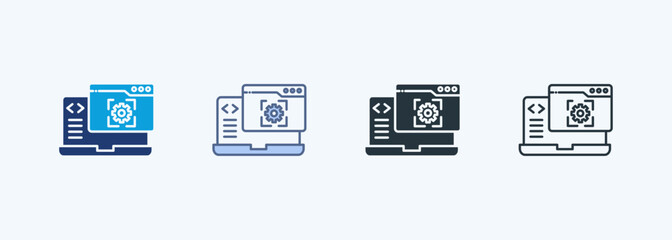 Web Development  Multiple Style Icon Collection