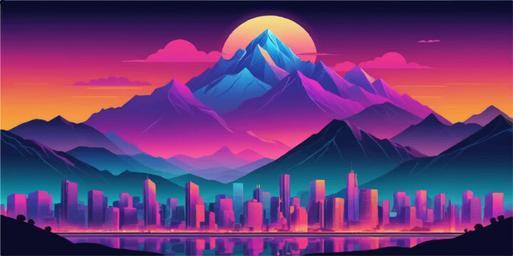 Synthwave Art