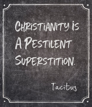 pestilent superstition Tacitus